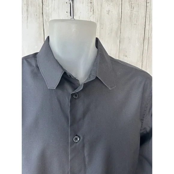 Louis Vuitton Uniforms Black Button Shirt Men's Size 39